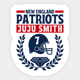 New England Patriots Juju Smith 7 American Football Sticker